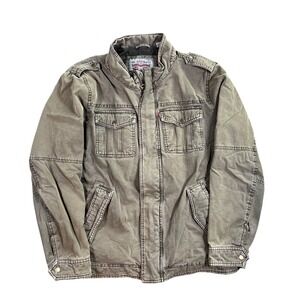 Levi's Brown Chore Trucker Jacket Size L
